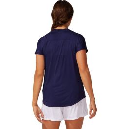 Camiseta de Manga Corta Mujer Asics 2042A157-400 Azul (XS)