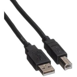 ROLINE 11.44.8818 Cable USB 2.0 A-B Recto Macho/Macho, Negro, 1.8 Metros