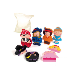 Goula Puzle Infantil Magnético Personajes Fantasía