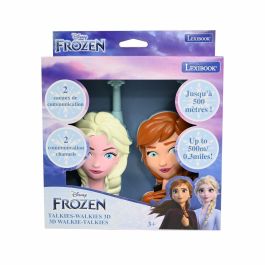 Lexibook AAALJ50565 Walkie-talkies Frozen 3D 500 m de Alcance