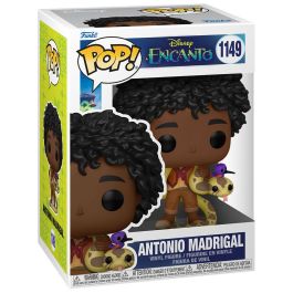 FUNKO Figura POP Disney Encanto Antonio Madrigal, figura de vinilo de 9cm en caja de regalo