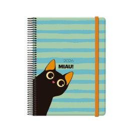 Agenda Anual (2026) Dohe Cute Espiral Tapa Extra Con Goma 150X210 D/P Miau Precio: 18.79000046. SKU: B1HRRC88EY