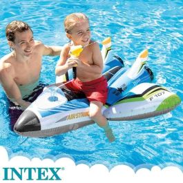 Figura hinchable avion con lanzador de agua 117x117 cm. (+ 3 años) - modelos surtidos Figura hinchable avion con lanzador de agua 117x117 cm. (+ 3 años) - modelos surtidos