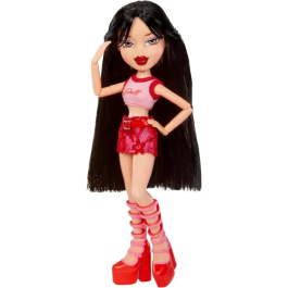 Bratz Muñeca Coleccionable Jade con Atuendo, Bolso y Gafas de Sol para Salir - Figura de Moda - Edad 6+