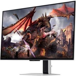 Monitor Gaming Samsung Odyssey OLED G8 S32DG802SU 32"/ 4K/ 0.03ms/ 240Hz/ OLED/ Multimedia/ Regulable en altura/ Gris Monitor Gaming Samsung Odyssey OLED G8 S32DG802SU 32"/ 4K/ 0.03ms/ 240Hz/ OLED/ Multimedia/ Regulable en altura/ Gris
