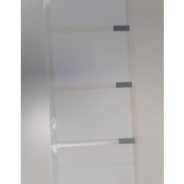 Capture Label 70x30x17 - Core 25. DIameter 100 mm. White. Uncoated. DT. Permanent. 670 labels per roll. 4 rolls per box. Black Mark, no perforation. Mother Daughter label. Each label is cut in two halves. The Mother label measures 70 x 30mm and the Daught Capture Label 70x30x17 - Core 25. DIameter 100 mm. White. Uncoated. DT. Permanent. 670 labels per roll. 4 rolls per box. Black Mark, no perforation. Mother Daughter label. Each label is cut in two halves. The Mother label measures 70 x 30mm and the Daught