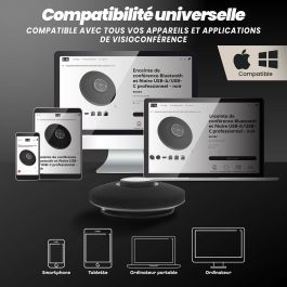 Altavoz Bluetooth Portátil T'NB CFSPEAKERBT Negro