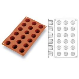 Matfer Oviflex Molde de Silicona Mini Acanalado para Pastelería, 4 cm de Diámetro x 3.5 cm de Alto, 18 Unidades, Antiadherente para Horno y Congelador (-50°C a +250°C) Precio: 36.3968. SKU: B16JHSBCB6