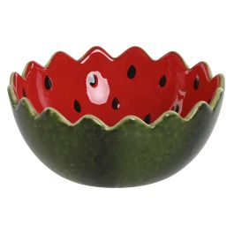 Bol Moderno DKD Home Decor Verde Rojo 15 x 6.5 x 15 cm Precio: 30.89000046. SKU: B1696KRMJF