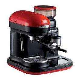 Ariete Cafetera Espresso Moderna con Molinillo Roja 1318/00 Ariete Cafetera Espresso Moderna con Molinillo Roja 1318/00