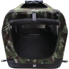 M Pets MPE6953182740872 Caja de transporte Comfort Crate L Plegable con Rejillas de Ventilación y Estructura Metálica - Camuflaje M Pets MPE6953182740872 Caja de transporte Comfort Crate L Plegable con Rejillas de Ventilación y Estructura Metálica - Camuflaje