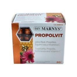 MARNYS Propolvit Defens Viales con Jalea Real, Própolis, Equinácea y Vitamina C para defensas y cansancio 20 viales Precio: 28.5000001. SKU: B19MTLGP6P