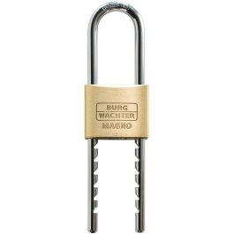 Candado de latón macizo - BURG WACHTER - 400 E HB 50 Flex SB - 50 mm, arco ajustable grande, doble cierre Precio: 31.50000018. SKU: B14GVK56SP