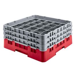 CAMBRO - 36S534-163 - Cesta de lavado 36 comp. 2 alturas - 7,2 cm Ø máx. - alt. máx. 14,9 cm - 50 x 50 x 18,4 cm - Rojo Precio: 59.69000059. SKU: B19QR3PTHN