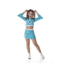 Creaciones Llopis Disfraz Adulto Monster Azul Talla S Falda y Top Creaciones Llopis Disfraz Adulto Monster Azul Talla S Falda y Top