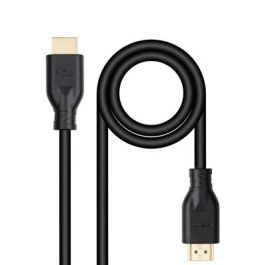 Nano Cable 10.15.3901 Cable HDMI 2.0 Macho-Macho 4K Ultra HD 60Hz HDR 18Gbps 1 metro Negro CCS