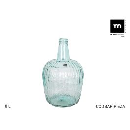 Inde Garrafa Vidrio Rayada 8 L "Apple" Ø 23.5 x 36.8 cm (2 Unidades) Precio: 15.49999957. SKU: S2210870