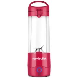 NutriBullet NBP003MA Licuadora Portátil, 70W, 0.475L, Magenta, 1 Botella Incluida