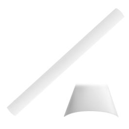 Edm Tulipa Recambio Iluminación para modelos 31680 31690, Blanco/Transparente, Plástico