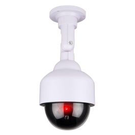 Grundig Cámara de Seguridad Simulada Tipo Domo Blanca, Rotación 180°, 1 LED, Incluye Kit Instalación, Ø12x24cm Grundig Cámara de Seguridad Simulada Tipo Domo Blanca, Rotación 180°, 1 LED, Incluye Kit Instalación, Ø12x24cm
