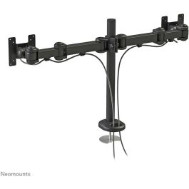 Neomounts FPMA-D960DG Soporte de Mesa para 2 Monitores de 10" a 27" (69cm) hasta 8kg por Pantalla, Ajustable, Negro