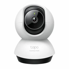 TP-Link TC72 Cámara de Seguridad IP Interior 2K QHD Wi-Fi Visión Nocturna Detección Movimiento Control PTZ Compatible con Alexa/Google