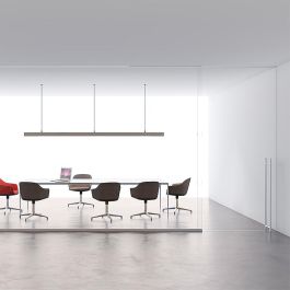 KLEIN ROLLGLASS 100 TOP 3M Carcasa Falso Techo para Vidrio 10-12mm