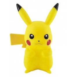Teknofun Lámpara LED Inalámbrica Pikachu Pokémon de 25cm con Control Remoto y Material Flexible