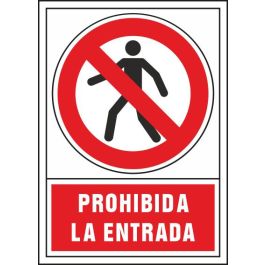 Pictograma Syssa Señal De Prohibicion Prohibida La Entrada En Pvc 245x345 mm Precio: 3.78999951. SKU: B18QAZ68NR