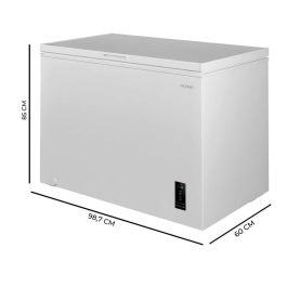 Congelador Cecotec Bolero CoolMarket Chest 249P 249 L Blanco E