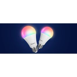 Govee H6004 Bombilla Inteligente Wifi y Bluetooth, 800lm LED E27 Blanca, Blanco, Luz Multicolor, Regulable, Compatible con Alexa y Google Assistant