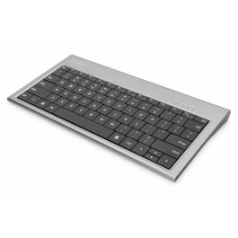 Teclado Digitus DA-70885 Qwerty Español QWERTZ Negro/Plateado Precio: 108.59000042. SKU: S7803966