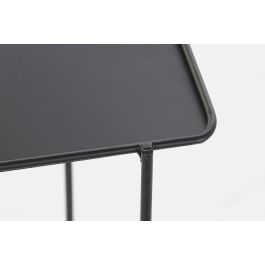 DKD Home Decor Consola Moderna Morden Court de Metal Azul y Negro, Doble Cara con 1 Estantería, 27.5x65x80 cm (Set de 2) DKD Home Decor Consola Moderna Morden Court de Metal Azul y Negro, Doble Cara con 1 Estantería, 27.5x65x80 cm (Set de 2)