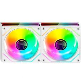 Pack 2 Ventiladores Mars Gaming MF-3DPROX2R/ 12cm/ ARGB/ Blancos Precio: 19.49999942. SKU: B1BCC5J6XL