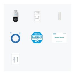 Reolink TrackMix Series P760 Cámara IP PoE Exterior Cableada Visión Nocturna 8MP