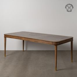 Mesa Comedor Madera-Microcemento Salón 220 X 100 X 76 cm Precio: 1420.0076. SKU: B12QFWSGB9