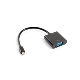 Lanberg Adaptador Mini DisplayPort Macho a VGA Hembra, 20cm, Resolución 1920x1200 Precio: 7.49999987. SKU: S5604056