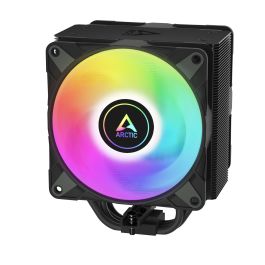 ARCTIC Freezer 36 A-RGB Black Refrigerador de Aire para CPU 12cm, Intel LGA1851/1700, AMD AM4/AM5, Iluminación LED Multi