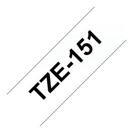 Brother TZe-151 Cinta Laminada 24mm Negro sobre Transparente para Impresoras Brother Precio: 38.50000022. SKU: B1A4EA567T