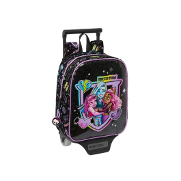 Mochila Escolar con Ruedas Monster High Negro 22 x 27 x 10 cm Precio: 21.78999944. SKU: B14QG6HZCJ