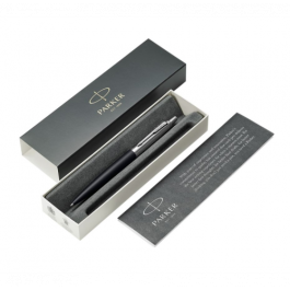 Boligrafo Parker Jotter Xl Negro Mate Acero Inoxidable Ct