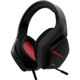 Krom NXKROMKOPAMOVE Auriculares Gaming Estéreo, Micrófono Omnidireccional, Jack 3.5mm, Drivers 50mm, para PC, PS4/PS5, Switch, Negros
