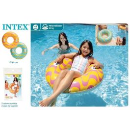 Intex Flotador Rueda de Colores 91 cm con Asas (+9 Años) PVC Modelos Surtidos
