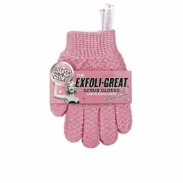 Soap & Glory THE EXFOLI-GREAT Guantes Exfoliantes para Ducha Mujer, Eliminan Células Muertas y Revitalizan la Piel, 2 unidades