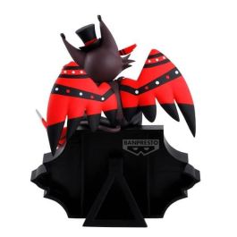 Banpresto Figura Hazbin Hotel Husk Monitor Top Ver.A 15cm PVC ABS Oficial