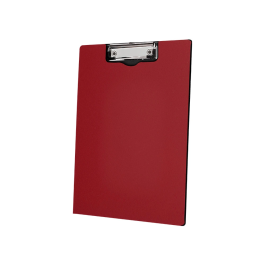 Q-connect Carpeta Miniclip Superior DIN A4 Plástico 50% Reciclado Rojo Grosor 2,1 mm