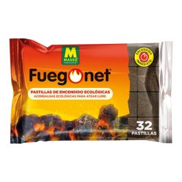 Massó Pastillas de encendido ecológicas para barbacoas y chimeneas, envase 24+8 uds Precio: 1.79000019. SKU: S7902096