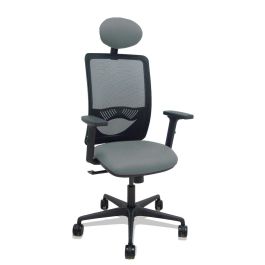 PIQUERAS Y CRESPO Silla Zulema sincro malla negra asiento bali gris brazos 2D ruedas 65mm cabecero Precio: 205.89000025. SKU: B1C5PVWGM9