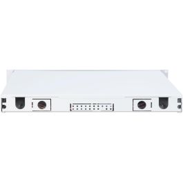 Digitus LWL Spleißbox 1HE 24x LC DX OS2 Caja de Empalme Fibra Óptica Gris