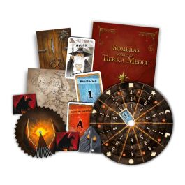 Devir Exit El Señor de los Anillos Sombras sobre la Tierra Media Juego de Escape Cooperativo para 1-4 Jugadores